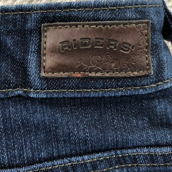 Riders Womens Jeans Size 8P Bootcut Leg Blue Denim Mid Rise Classic Casual - Picture 13 of 15